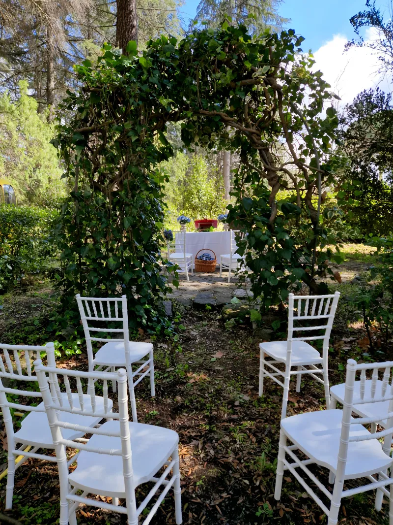 Addobbi altare del matrimonio nella Tuscia